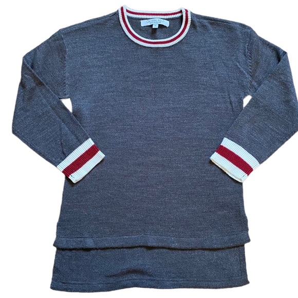 🫐3/$20 EN S’EN FOUT DES GARÇONS Girls Tunic Sweater Size 5 - Picture 3 of 6